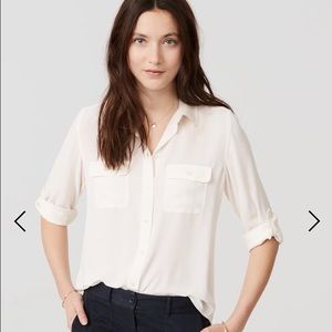 Loft utility blouse